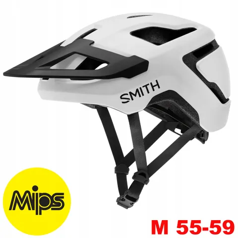 Kask Rowerowy Smith Pilot Mips Matte White 55-59 cm E00777#7BK – zdjęcie 3