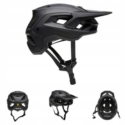 Kask rowerowy Fox Speedframe solid black M – zdjęcie 3
