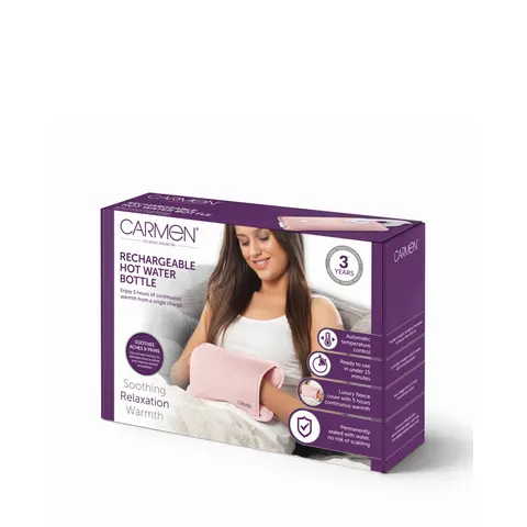 Carmen Spa Rechargeable Hot Water- Pink – image 2