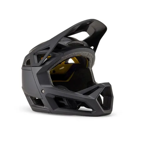 Kask rowerowy Fox Proframe Matte Black czarny mat – zdjęcie 2