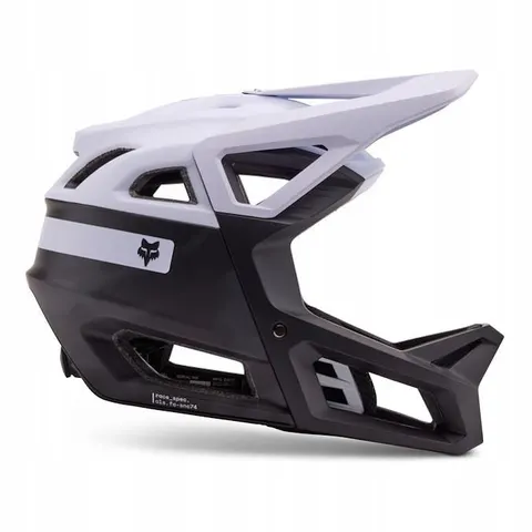 Kask rowerowy Fox Proframe Rs Ce Taunt White biały – zdjęcie 2