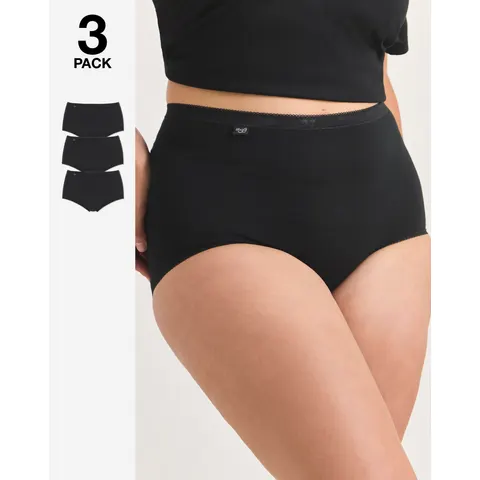 Sloggi 3Pk Basic Maxi Knicker – image 5