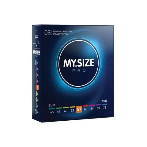 MY Size PRO Condoms 57 MM 3 Units – image 2