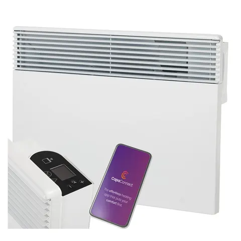 Grzejnik elektryczny ścienny termostat programator 2000W WiFi Tactic Intuis – zdjęcie 2