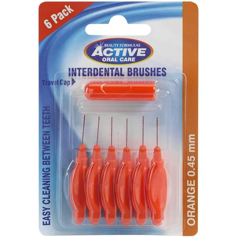 Beauty Formulas Interdental Brushes 0 45mm - 6 pcs – image 2