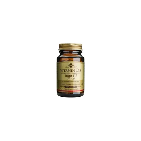 Solgar Vitamin D3 1000 IU Tablets, 90 – image 2