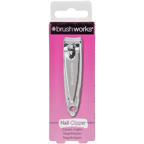 Brushworks Nail Clipper – Silver – Bild 2