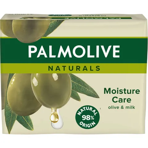 Palmolive Solid Soap Moisture Care Olive & Milk 4 x 90 g – Bild 2