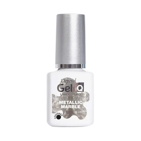 Depend Gel iQ Effects Metallic Marble Silver – Silver 5 – Bild 2