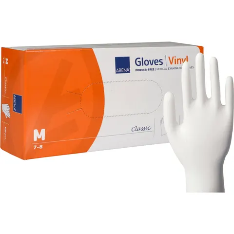 ABENA Vinylhandskar 100-pack Medium – Bild 2