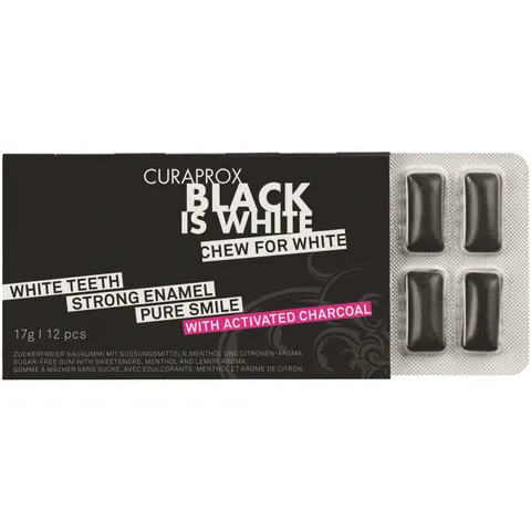 Curaprox Black is White Tuggummi – Bild 3