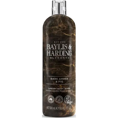 Baylis & Harding Elements Dark Amber & Fig Body Wash 500 ml – Bild 2