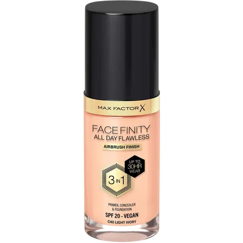 Max Factor Facefinity 3 in 1 Primer Concealer & Foundation C40 – Ljus – Bild 3