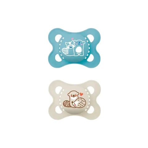 MAM Start Soother Blue Design 0-2m 2Pk – image 3