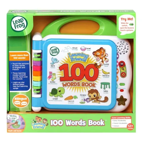 LeapFrog Learning Friends 100 Words Book – LPFBOK02 – image 2