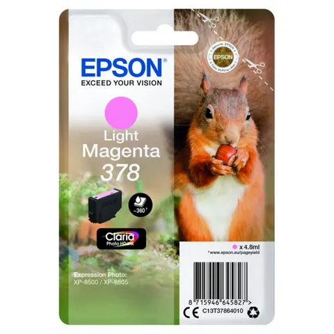 EPSON Singlepack Light Magenta 378 Eichh – Bild 2