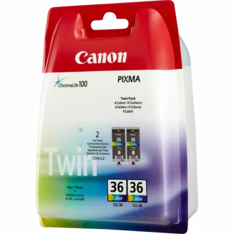 Patrone Canon CLI-36 C,M,Y – Bild 2