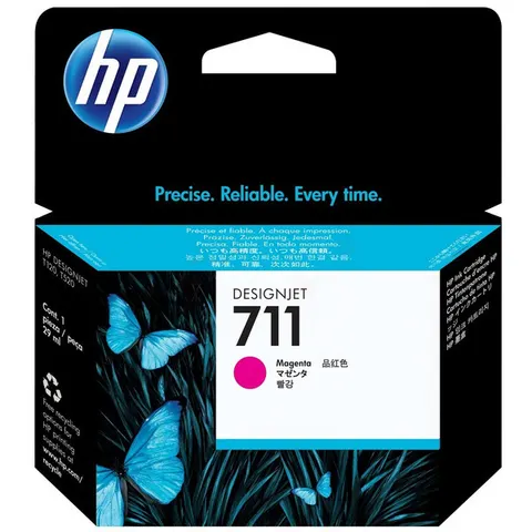 HP 711 Magenta Tintenpatrone – Bild 1