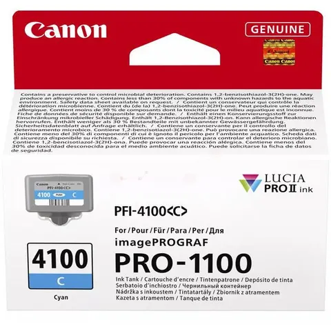 Patrone Canon PFI-4100C cyan – Bild 2