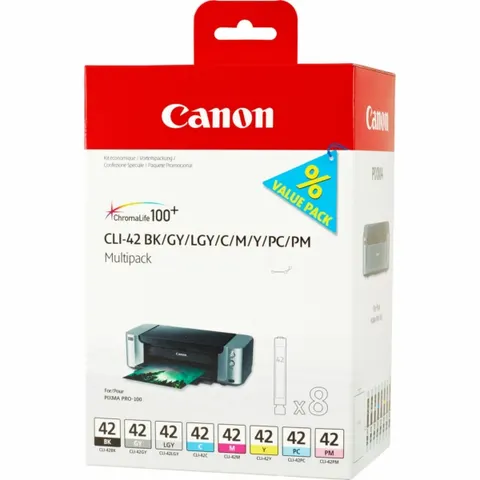 Original Canon 6384B010 / CLI42 Cartouche d'encre Multipack – Bild 2