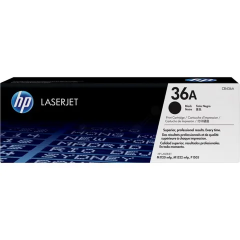HP 36A Schwarz LaserJet Tonerpatrone – Bild 3