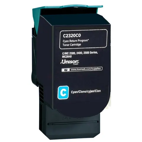 Original Lexmark C232HC0 Toner cyan – Bild 2