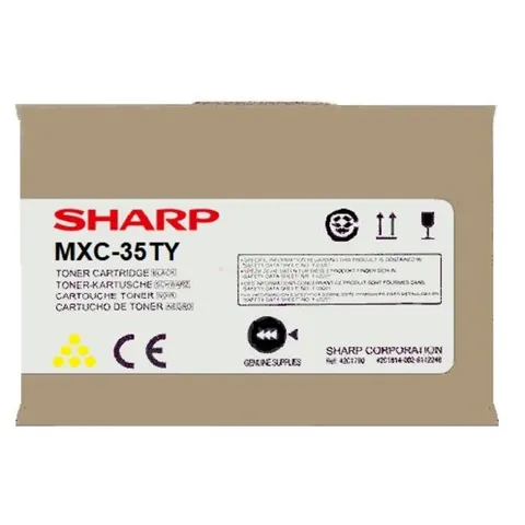 Original Sharp MXC35TY Toner jaune – Bild 2