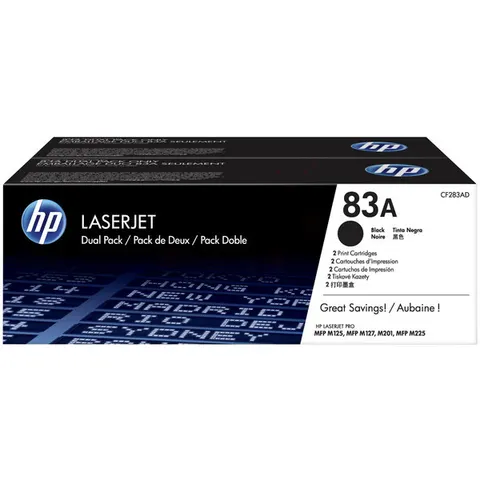 Original HP CF283AD / 83A Toner noir – Bild 3