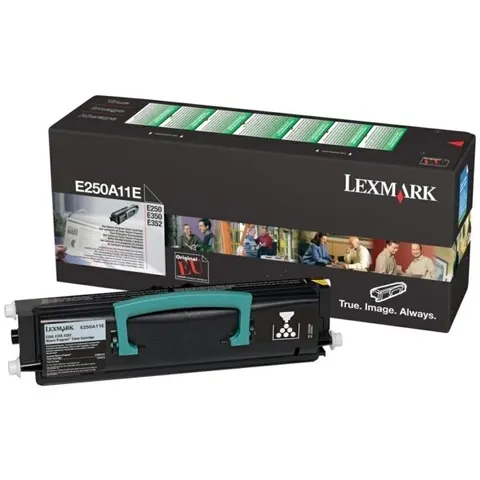 Original Lexmark E250A11E Toner noir – Bild 2
