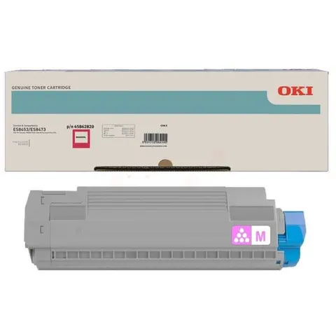 Original OKI 45862820 Toner magenta – Bild 3