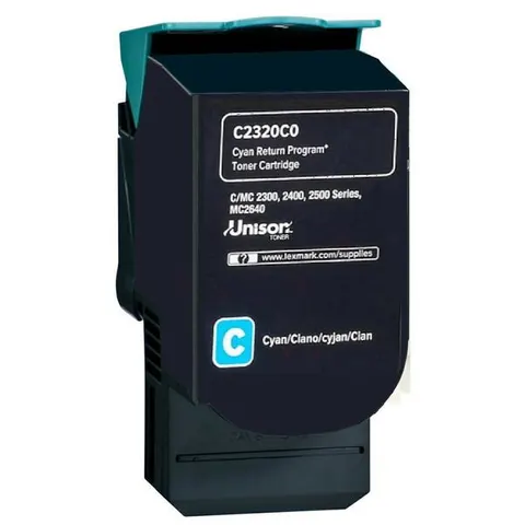 Original Lexmark C232HC0 Toner cyan – Bild 3