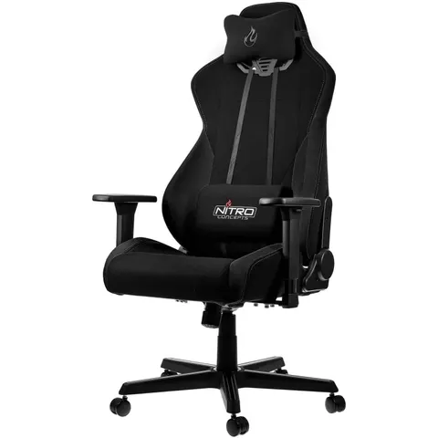 Nitro Concepts S300 Gaming Stuhl - Stealth Black – Bild 2