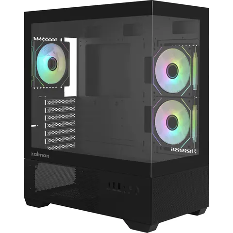 Zalman CHRONIX PC-Gehäuse, Midi-Tower - Schwarz – Bild 2
