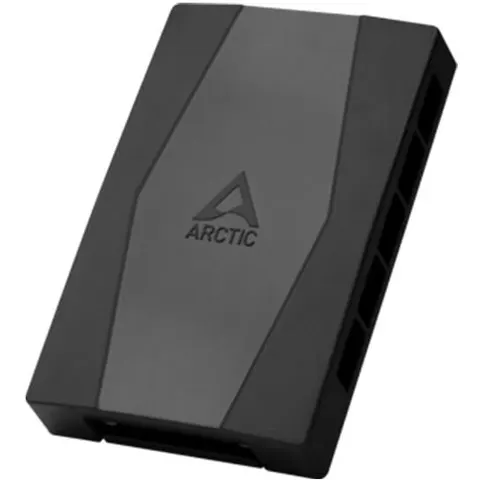 Arctic Case Fan Hub – Schwarz – Bild 2