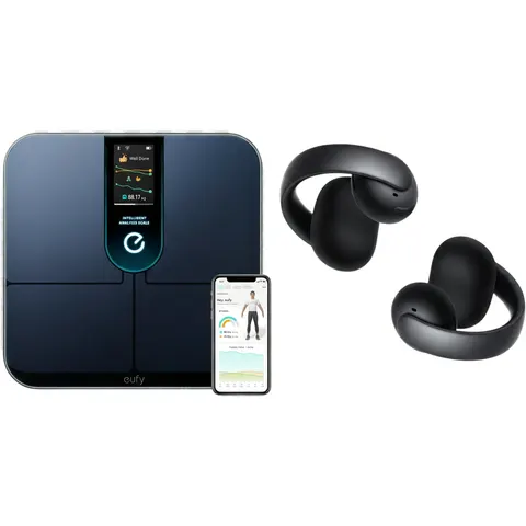 soundcore AeroClip Open-Ear Earbuds & eufy Smart Scale P3 – image 3