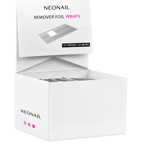 NEONAIL Nail Wrap Foil 100 szt. – zdjęcie 3