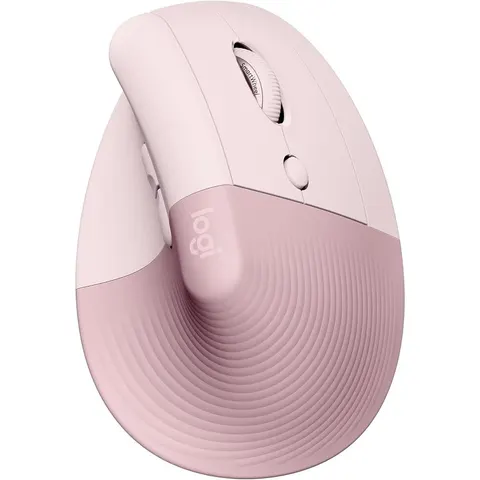 Logitech Lift Vertical Ergonomic Mouse - Rose – image 2