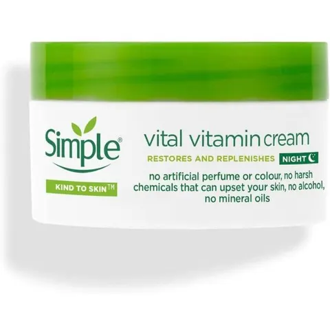 Simple Vital Vitamin Night Cream 50ml – image 2