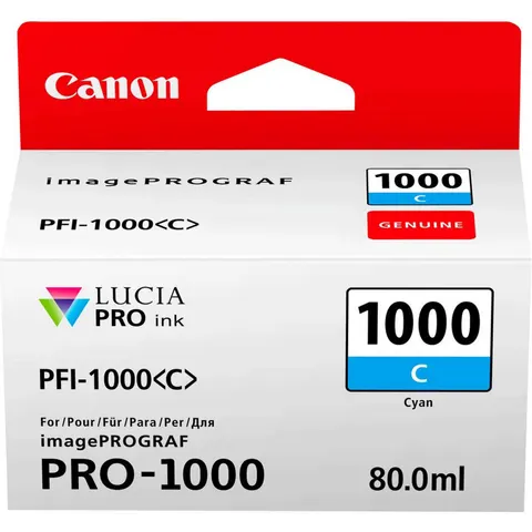 Canon PFI-1000C - Cyan - Druckerpatrone – Bild 2