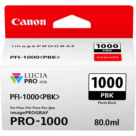 Canon PFI-1000PBK - Schwarz - Druckerpatrone – Bild 2