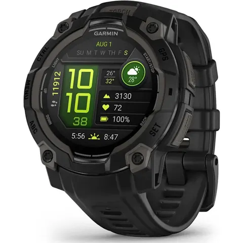 GARMIN Watch Instinct 3 45mm schwarz – Bild 3