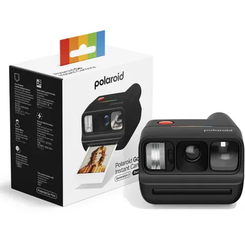 Polaroid Go Gen3 Camera schwarz Sofortbildkamera – Bild 3