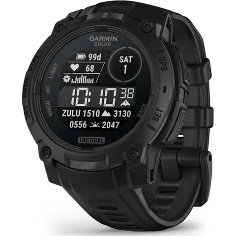 Garmin Instinct® 3 45mm Solar Tactical Schwarz – Bild 2