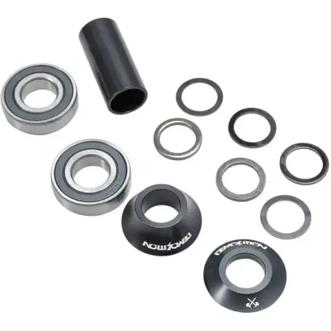 BMX Tretlager Demolition MID (22mm - Flat Black) – Bild 2