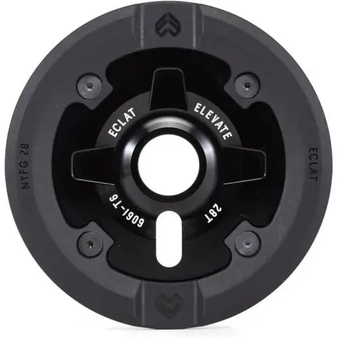 BMX Kettenblatt Eclat Elevate Guard (Schwarz - 28T) – Bild 2