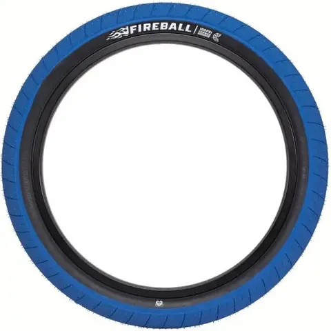 BMX Reifen Eclat Fireball (2.4" - Classic Blue/Black) – Bild 2