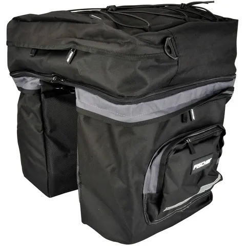 FISCHER Gepäckträgertasche 3fach – Bild 2