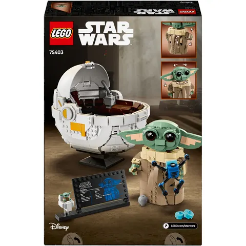 LEGO Star Wars Grogu with Hover Pram – Bild 3