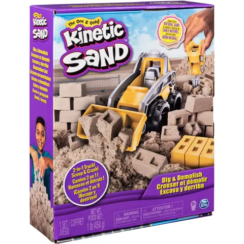 KINETIC SAND Dig und Demolish Set – Bild 2