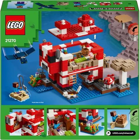 LEGO Minecraft The Mooshroom House – Bild 2